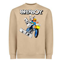 Mushroom paperboy Heavyweight Sweatshirt - artisFamous