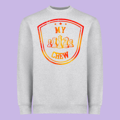 Chess Crew Heavyweight Sweatshirt Designed By Artisfamous