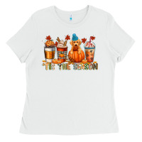 White tis the season Ladies Tee - CowGirlArtShop