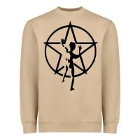 Mushroom RUSH STARMAN Heavyweight Sweatshirt - artisFamous