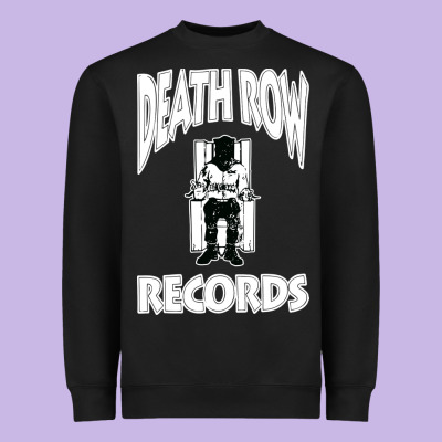 Death Row Records Heavyweight Sweatshirt Designed By Artisfamous