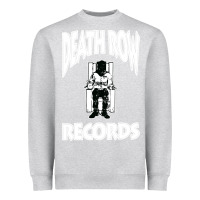 Heather Grey death row records Heavyweight Sweatshirt - artisFamous