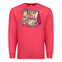 Cardinal pink cancer ribbon and october calendar Premium Sweatshirt - AdoDesignShop