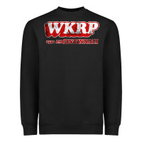 Black wkrp in cincinnati Heavyweight Sweatshirt - artisFamous