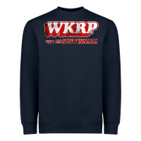 Navy wkrp in cincinnati Heavyweight Sweatshirt - artisFamous