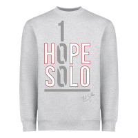 Heather Grey 1 hope solo Heavyweight Sweatshirt - artisFamous