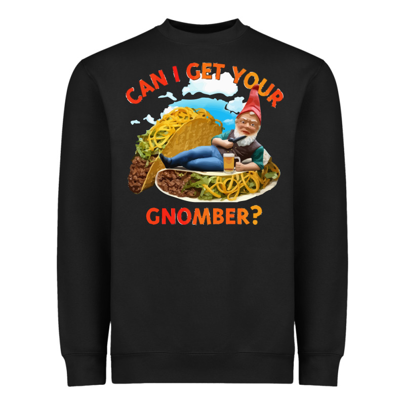 Taco Gnome Thinks You're Cute Heavyweight Sweatshirt by artisFamous | Teevron