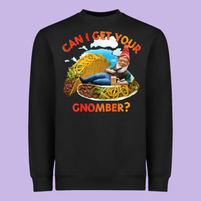 Taco Gnome Thinks You're Cute Heavyweight Sweatshirt Designed By Artisfamous