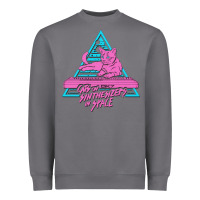 Storm Cats on Synthesizers in Space Heavyweight Sweatshirt - artisFamous