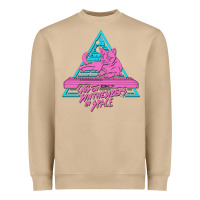 Mushroom Cats on Synthesizers in Space Heavyweight Sweatshirt - artisFamous
