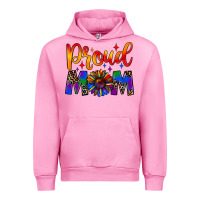 Fuchsia Pink proud mom Urban Hoodie - JahusDesignShop