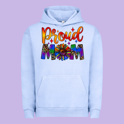 Proud Mom Urban Hoodie Designed By Jahusdesignshop