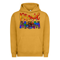 Pigment Peanut Butter proud mom Urban Hoodie - JahusDesignShop