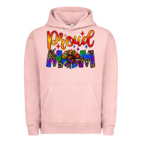 Pigment Salmon proud mom Urban Hoodie - JahusDesignShop
