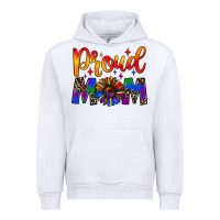 White proud mom Urban Hoodie - JahusDesignShop