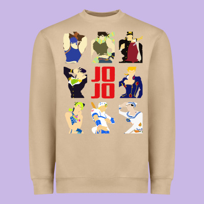 Jojo Adventure Heavyweight Sweatshirt Designed By Artisfamous