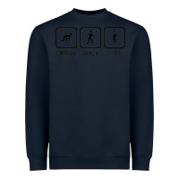 Navy crawl walk spike volleyball Heavyweight Sweatshirt - artisFamous
