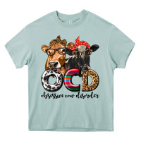 Arona OCD Obsessive Cow Disorder Heavy Core Tee - texasbilliewilder