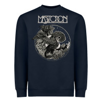 Navy mastodon Heavyweight Sweatshirt - artisFamous