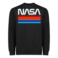 Black vintage retro nasa Heavyweight Sweatshirt - artisFamous