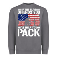 Storm if the flag offends you Heavyweight Sweatshirt - artisFamous