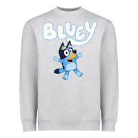Heather Grey blue cats Heavyweight Sweatshirt - artisFamous