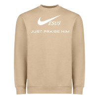Mushroom jesus just praise him jesus surfed christian Heavyweight Sweatshirt - artisFamous