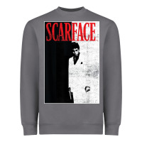 Storm scarface distressed movie photo Heavyweight Sweatshirt - artisFamous