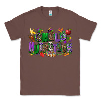 Chestnut child nutrition mardi gras cowgirl Classic Tee - CowGirlArtShop