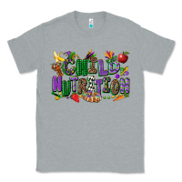 Heather Grey child nutrition mardi gras cowgirl Classic Tee - CowGirlArtShop