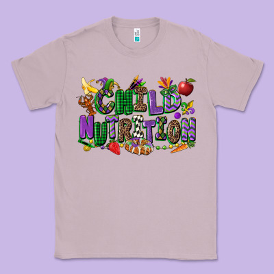 Child Nutrition Mardi Gras Cowgirl Classic Tee Designed By Cowgirlartshop