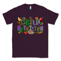 Plum child nutrition mardi gras cowgirl Classic Tee - CowGirlArtShop