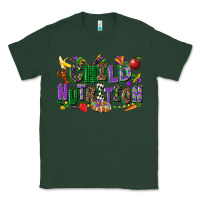 Sports Green child nutrition mardi gras cowgirl Classic Tee - CowGirlArtShop