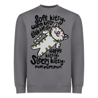 Storm soft kitty warm kitty Heavyweight Sweatshirt - artisFamous