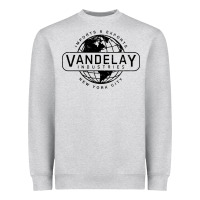 Heather Grey vandelay nyc Heavyweight Sweatshirt - artisFamous
