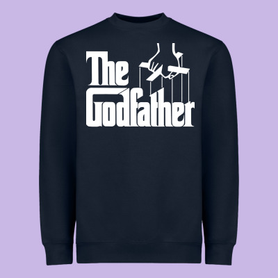 The Godfather Original White Title Heavyweight Sweatshirt Designed By Artisfamous