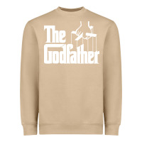 Mushroom the godfather original white title Heavyweight Sweatshirt - artisFamous