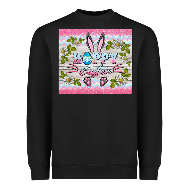 Happy Easter Bunny Heavyweight Sweatshirt by BarkalooDesign | Teevron