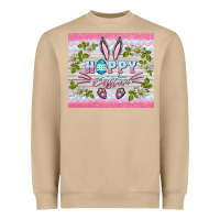 Mushroom happy easter bunny Heavyweight Sweatshirt - BarkalooDesign