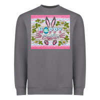 Storm happy easter bunny Heavyweight Sweatshirt - BarkalooDesign