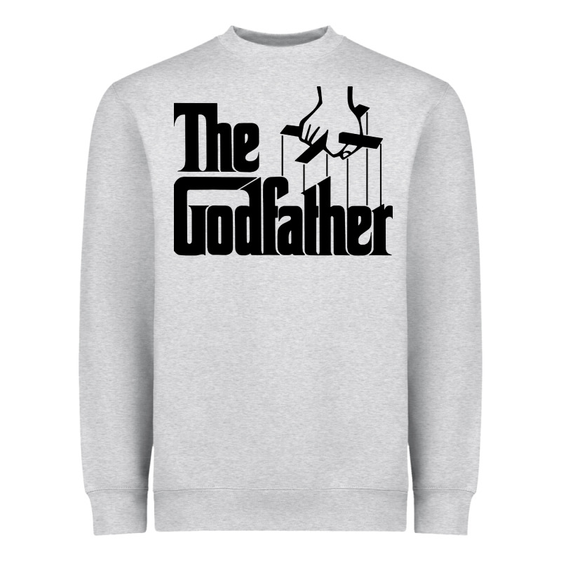 The Godfather Original White Title Heavyweight Sweatshirt by artisFamous | Teevron