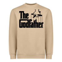 Mushroom the godfather original white title Heavyweight Sweatshirt - artisFamous