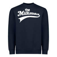 Navy the milk man Heavyweight Sweatshirt - artisFamous