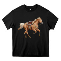 Black horse body Heavy Core Tee - RanaPortraitStore