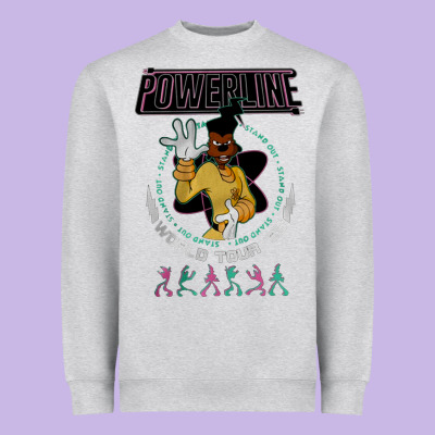 A Movie Powerline Heavyweight Sweatshirt Designed By Artisfamous