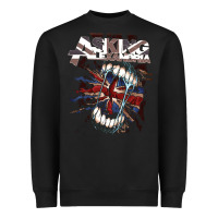Black asking alexandria flag Heavyweight Sweatshirt - artisFamous