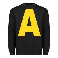 Black letter a chipmunk christmas Heavyweight Sweatshirt - artisFamous