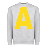 Letter A Chipmunk Christmas Heavyweight Sweatshirt | Teevron