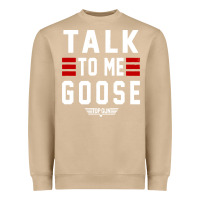 Mushroom top gun talk to me goose distressed Heavyweight Sweatshirt - artisFamous