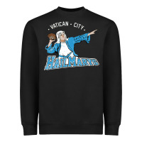 Black vatican city hailmarys Heavyweight Sweatshirt - artisFamous